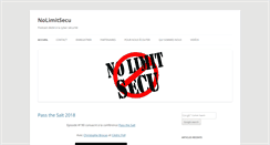 Desktop Screenshot of nolimitsecu.fr